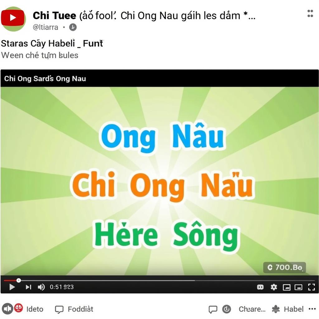 Lời bài hát Chị Ong Nâu đáng yêu