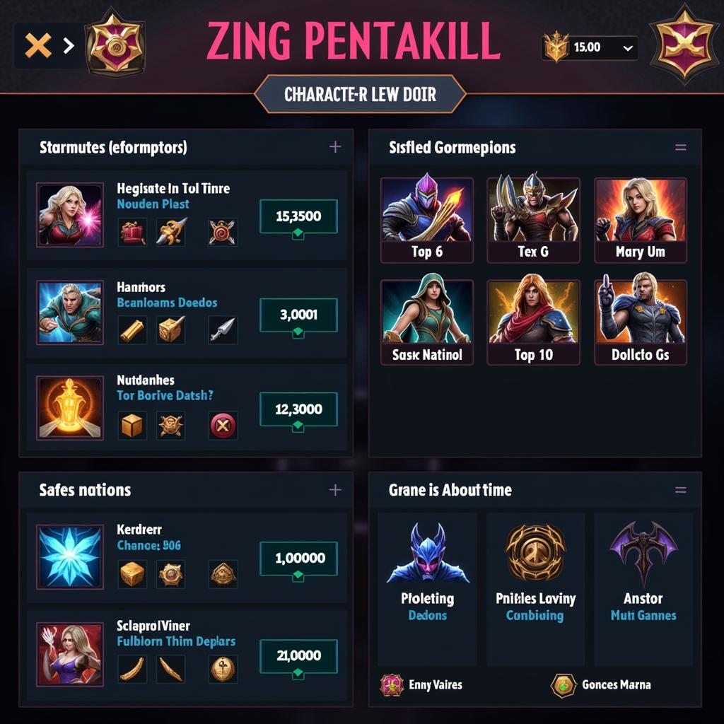 Lựa chọn tướng phù hợp cho Zing Pentakill