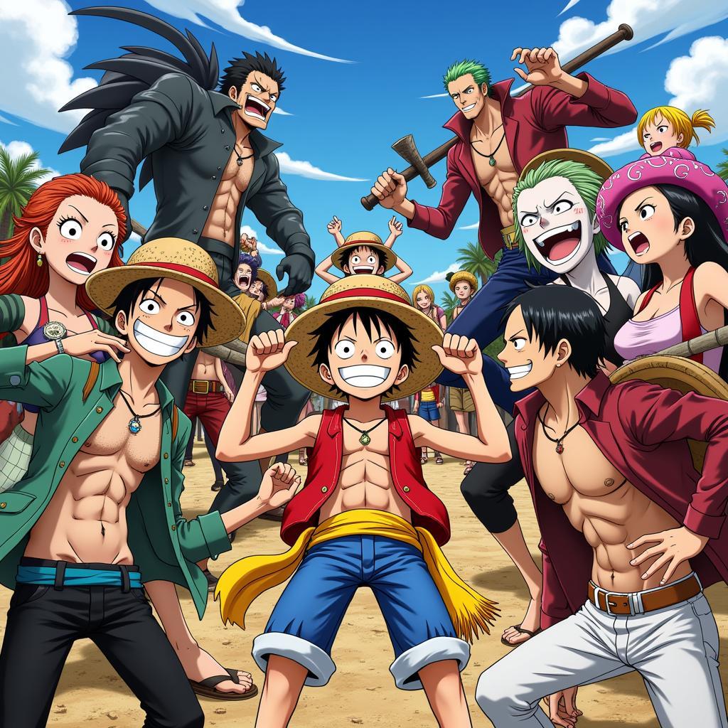 Luffy và đồng đội trên Zing TV