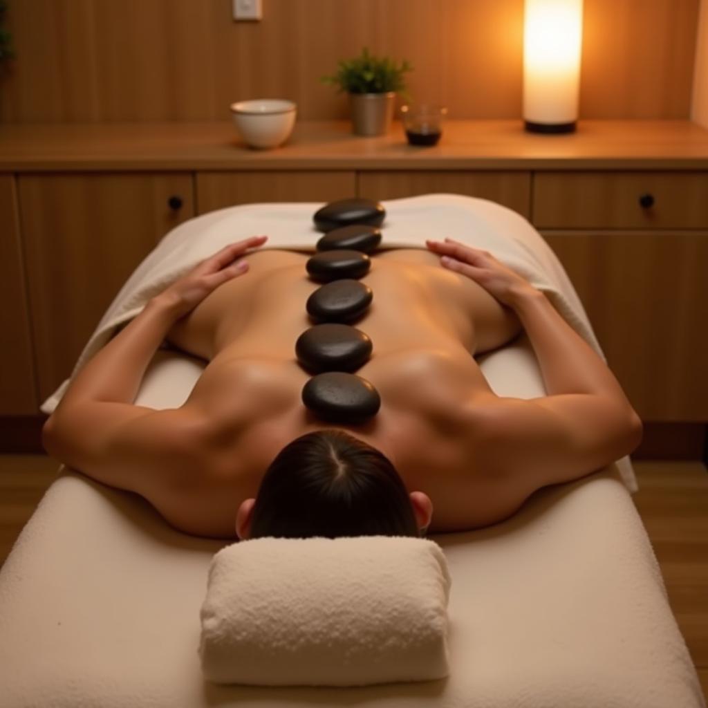 Trải nghiệm dịch vụ massage đá nóng tại Đồng Khánh