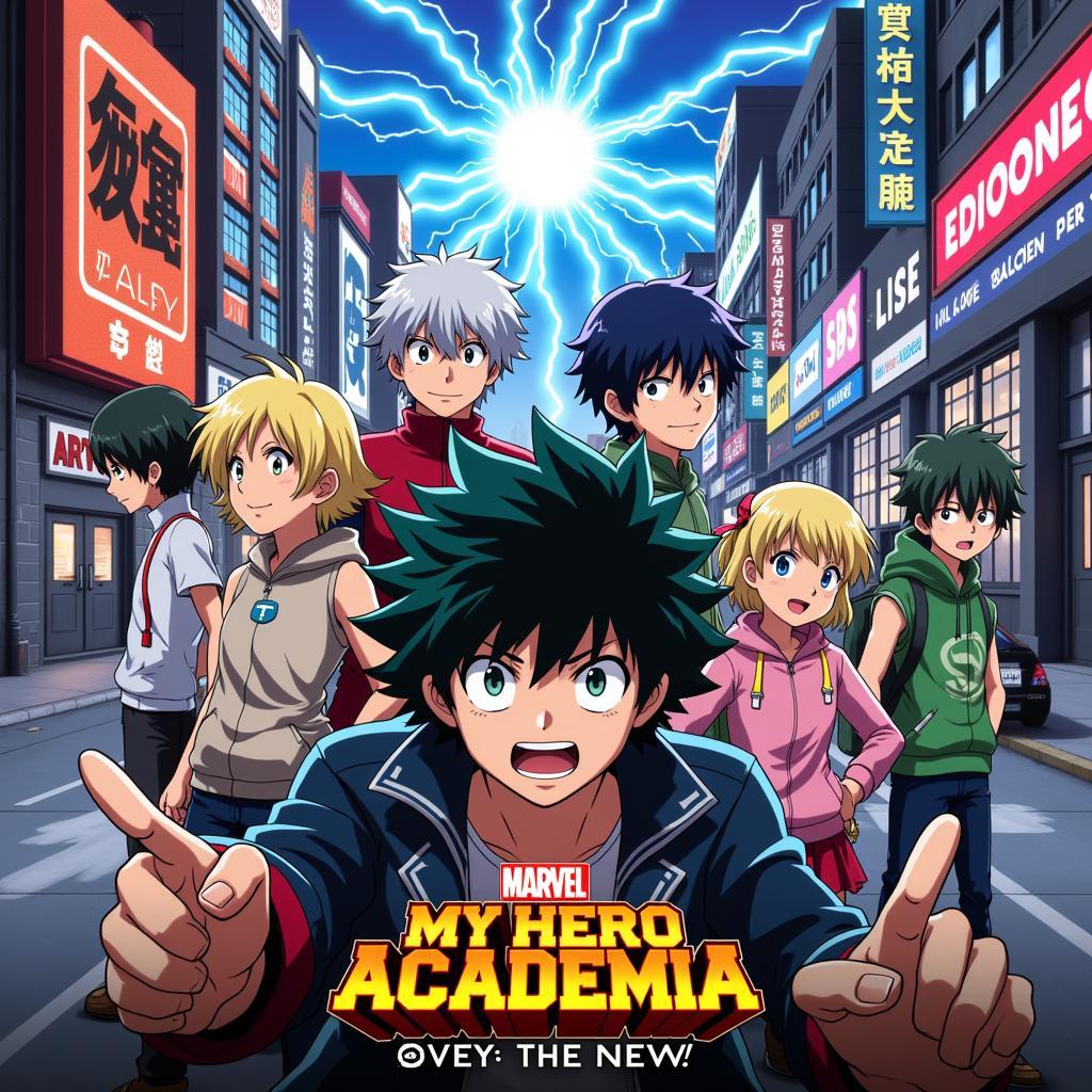 Hình ảnh poster phim Boku no Hero Academia OVA trên Zing TV