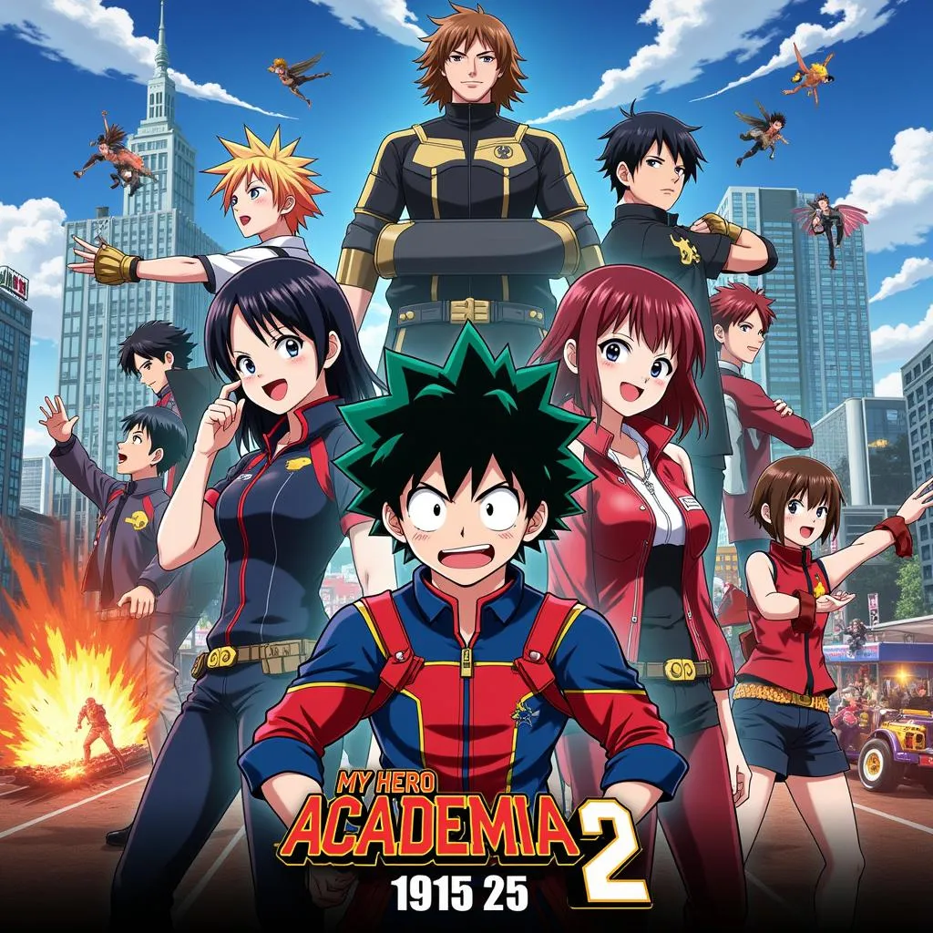 Poster phim My Hero Academia SS2