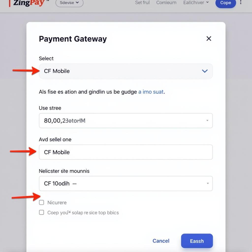 Nạp CF Mobile Bằng ZingPay