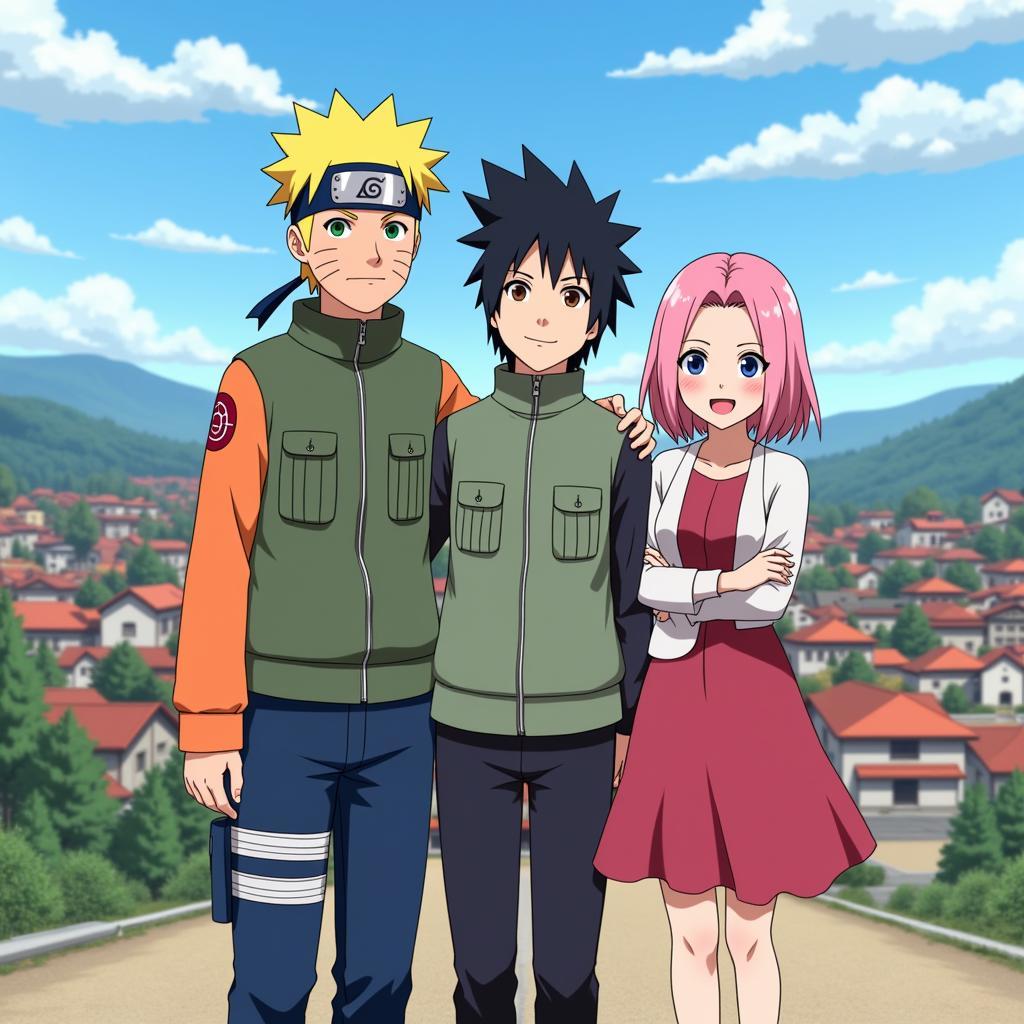 Naruto Shippuden - Nhóm 7 tái ngộ