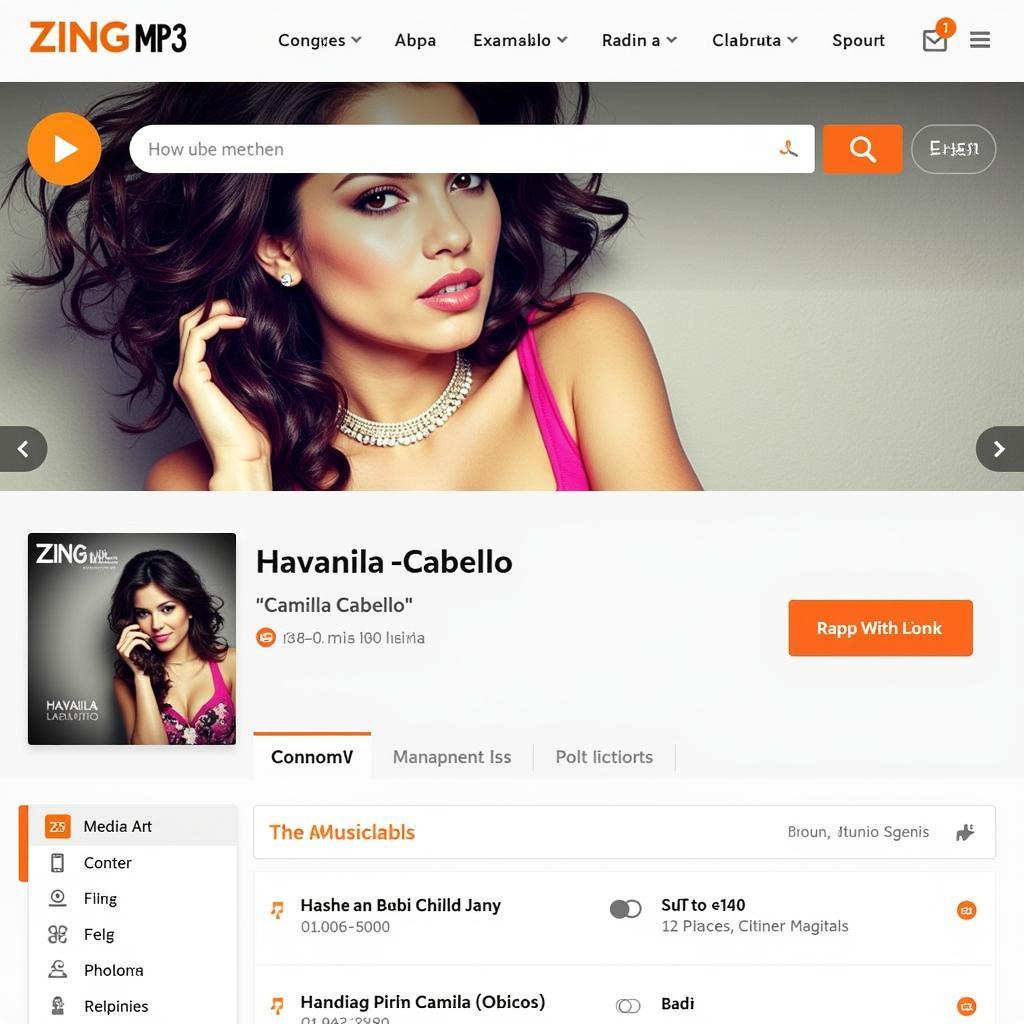 Nghe nhạc Havana Zing MP3