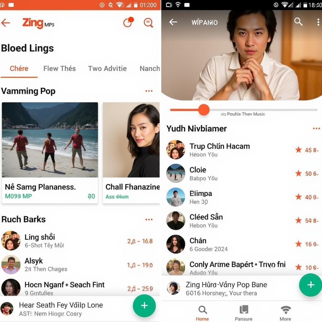 Nghe nhạc trên Zing MP3