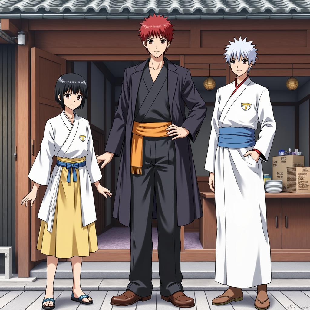 Nhóm bạn Gintama tái hiện trên Zing TV