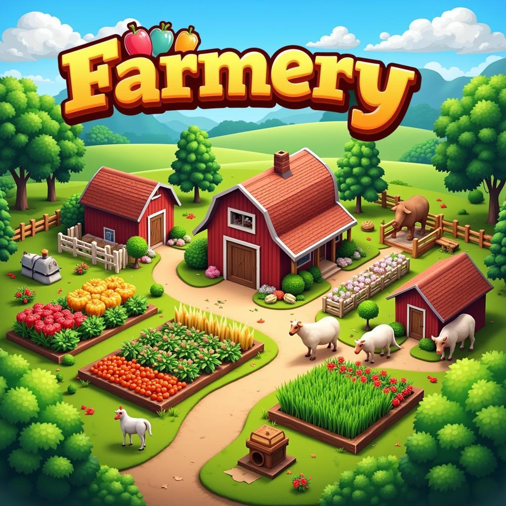 Nông trại xanh mát trong Farmery ZingPlay