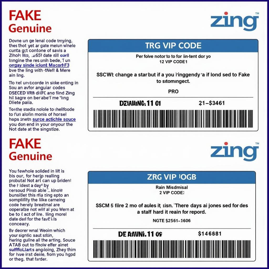 Phân biệt Code Zing Mp3 Vip thật và giả