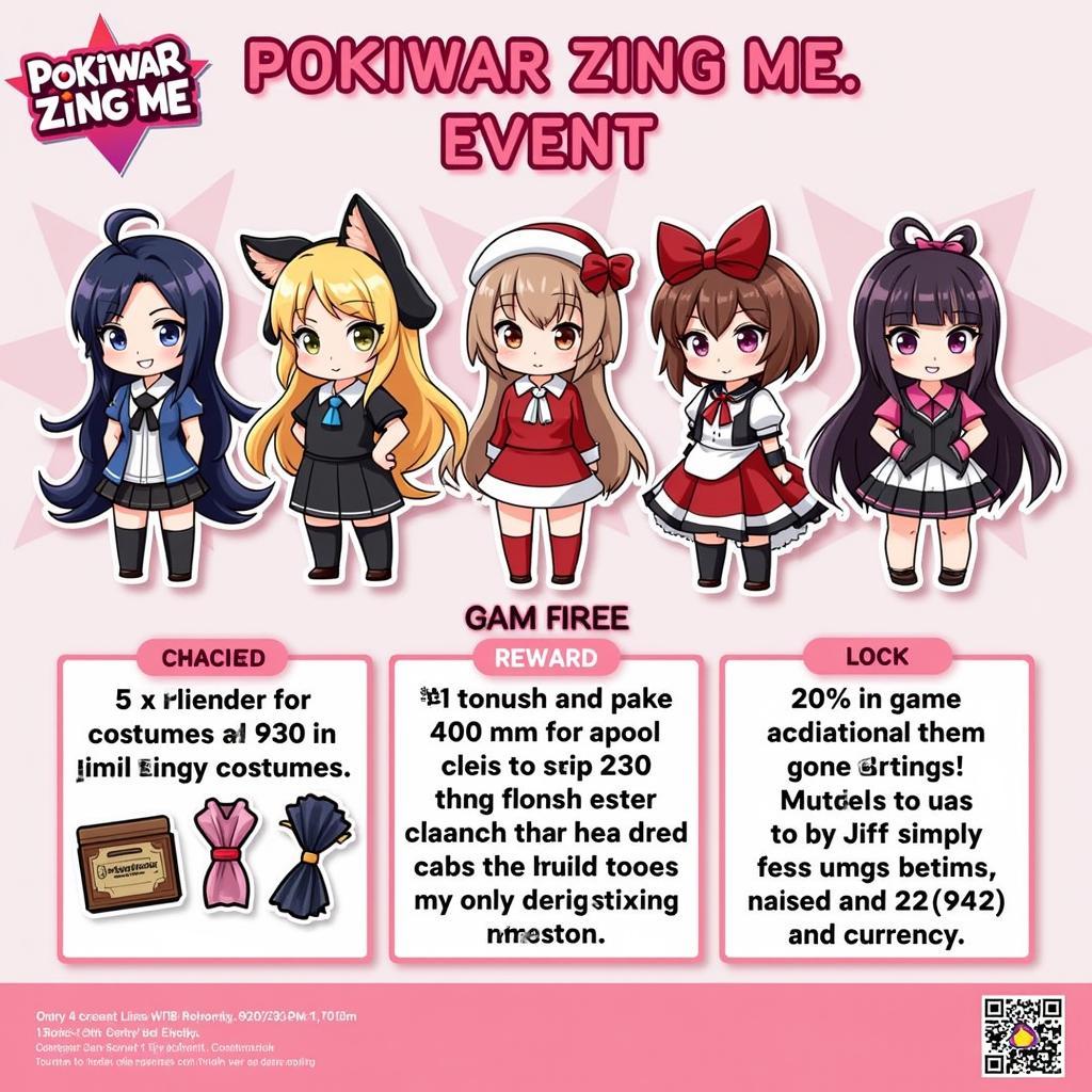 Sự kiện trong game Pokiwar Zing Me