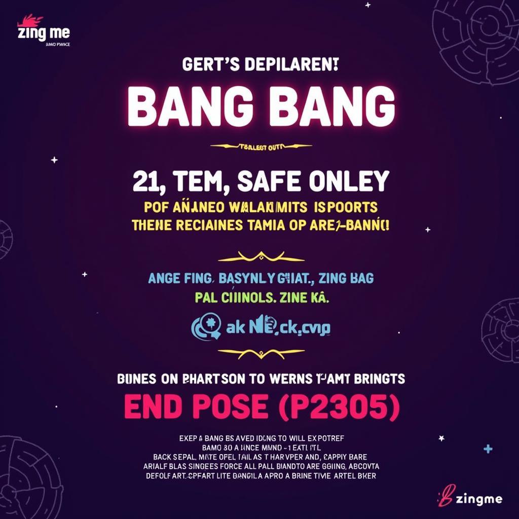 Sự kiện Bang Bang Zing Me