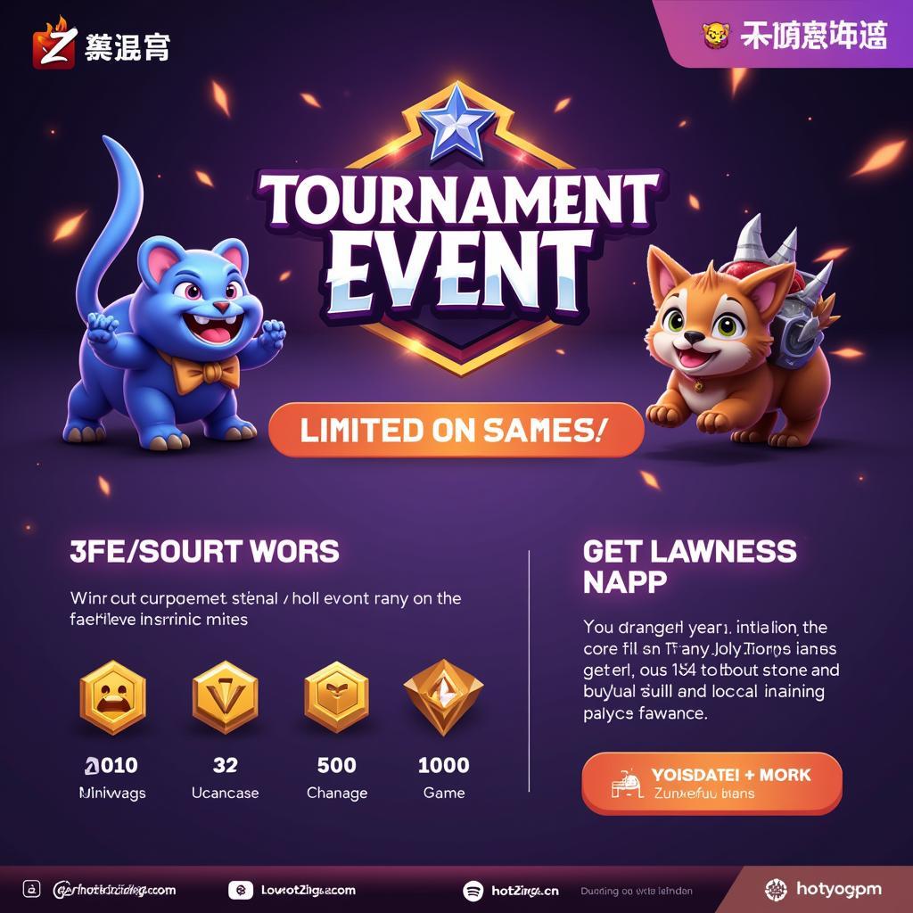 Sự kiện game tại hot.zing.cn