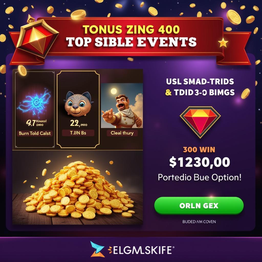 Sự kiện nhận gold Zing