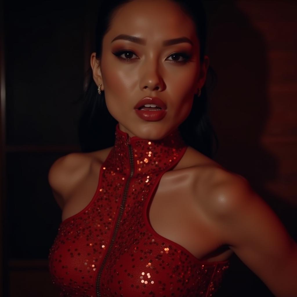 Hình ảnh Sunmi trong MV Heroine