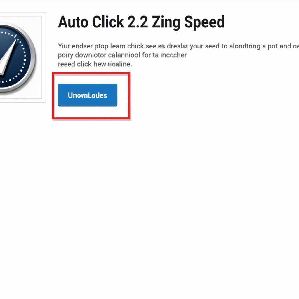 Tải Auto Click 2.2 Zing Speed