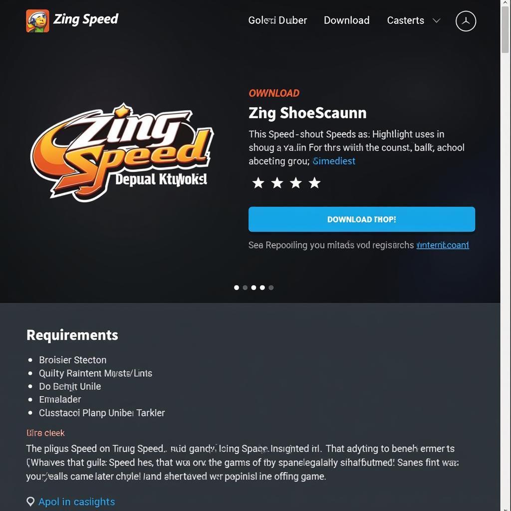 Tải game Zing Speed về máy tính miễn phí