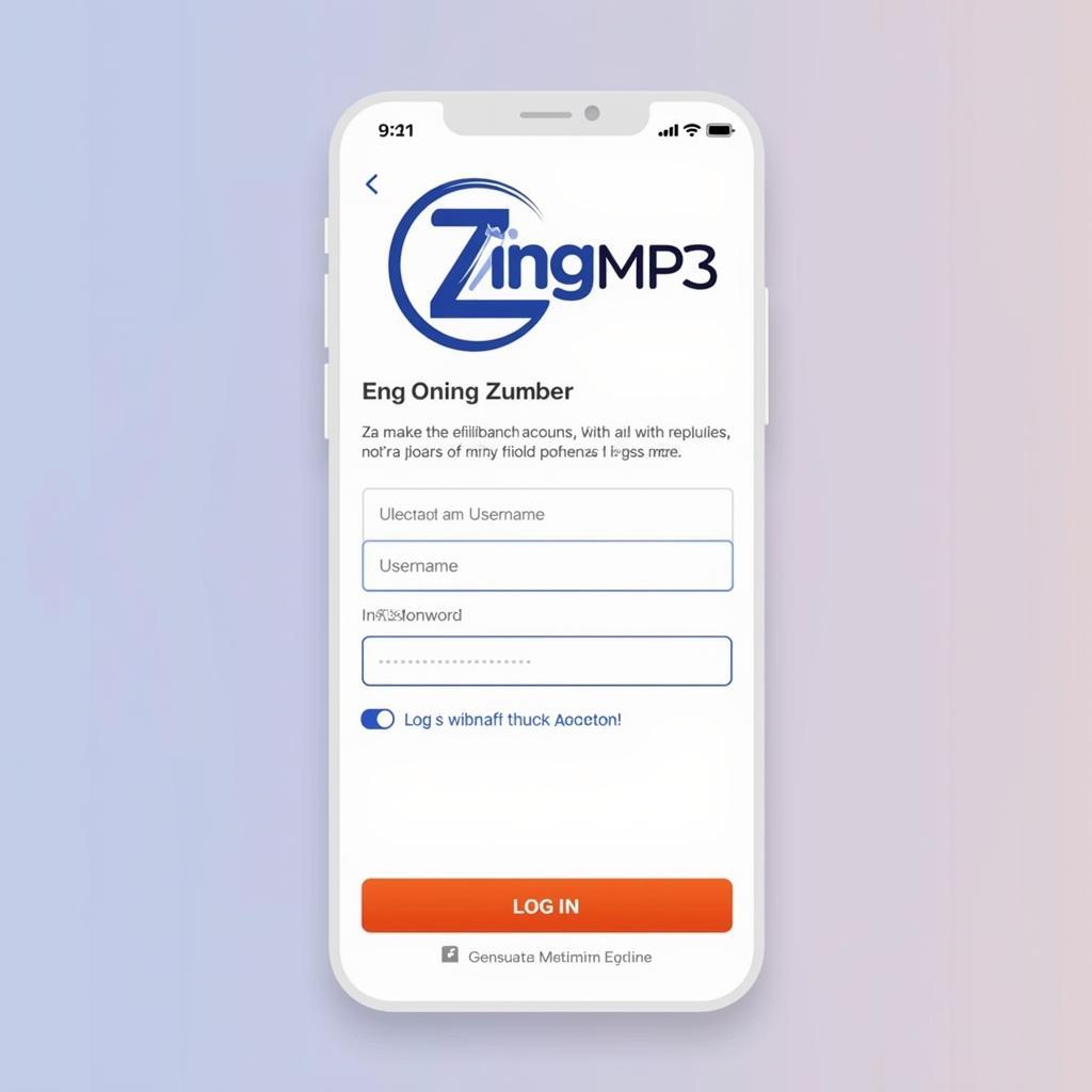 Đăng nhập tài khoản Zing MP3