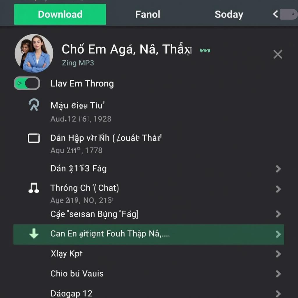 Nút tải xuống bài hát "Cho Em Gần Anh Thêm Chút Nữa" trên Zing MP3