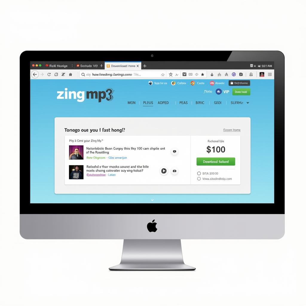 Cách tải nhạc Zing MP3 về máy tính