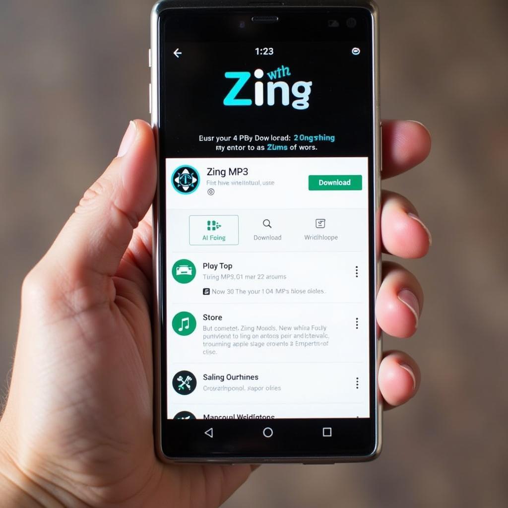 Tải ứng dụng Zing MP3