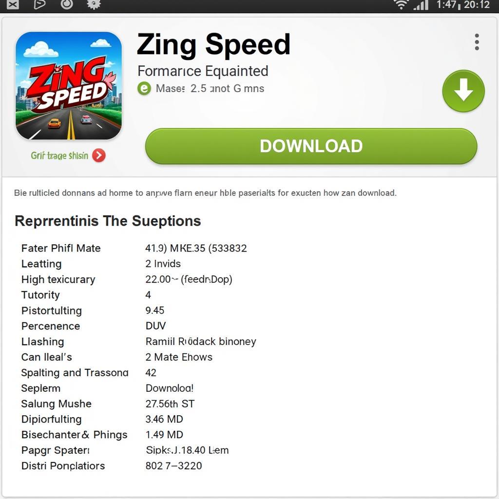 Download Zing Speed Quickly