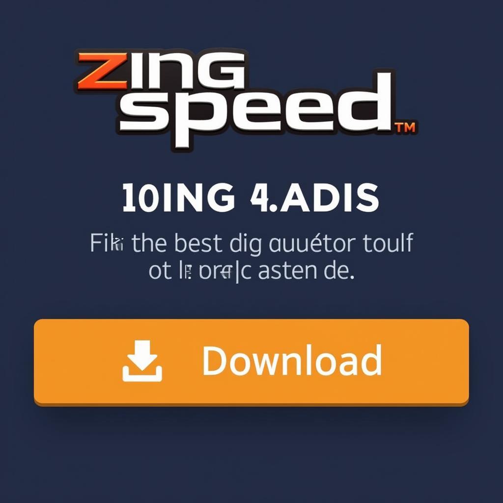 Nút tải game Zing Speed