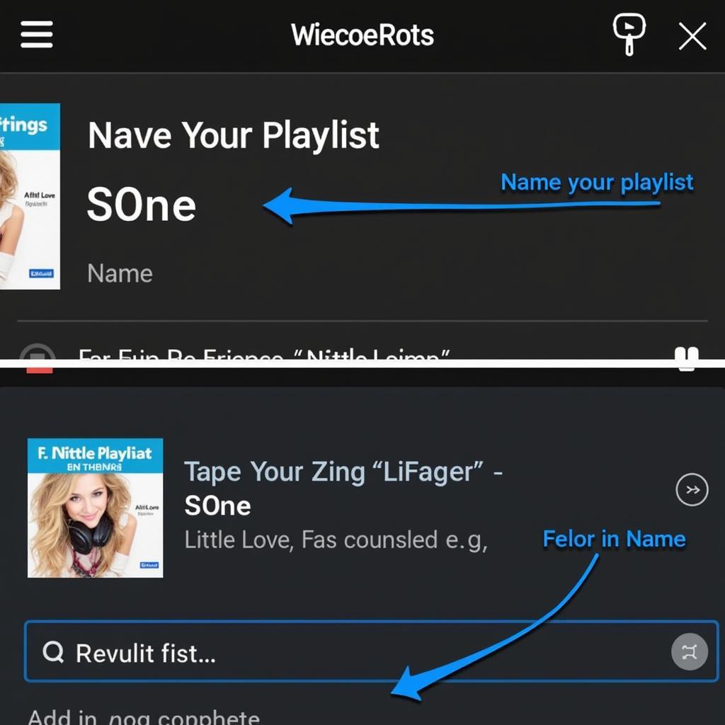 Creating a Romantic Playlist on Zing MP3