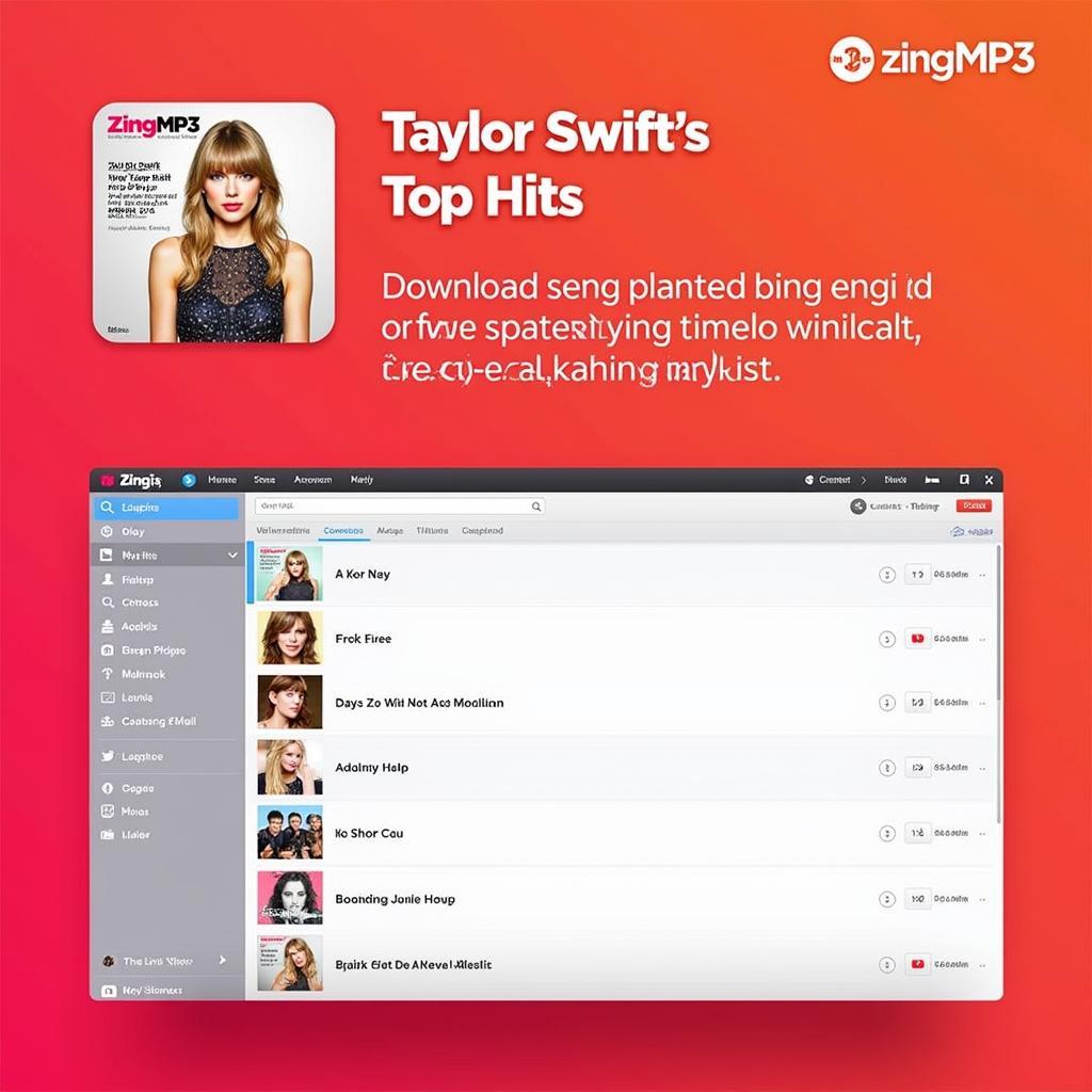 Taylor Swift trên Zing MP3