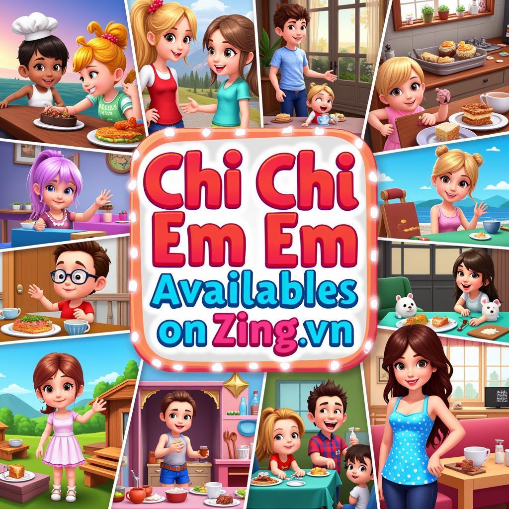 Thế giới game "Chi Chi Em Em" trên Zing.vn