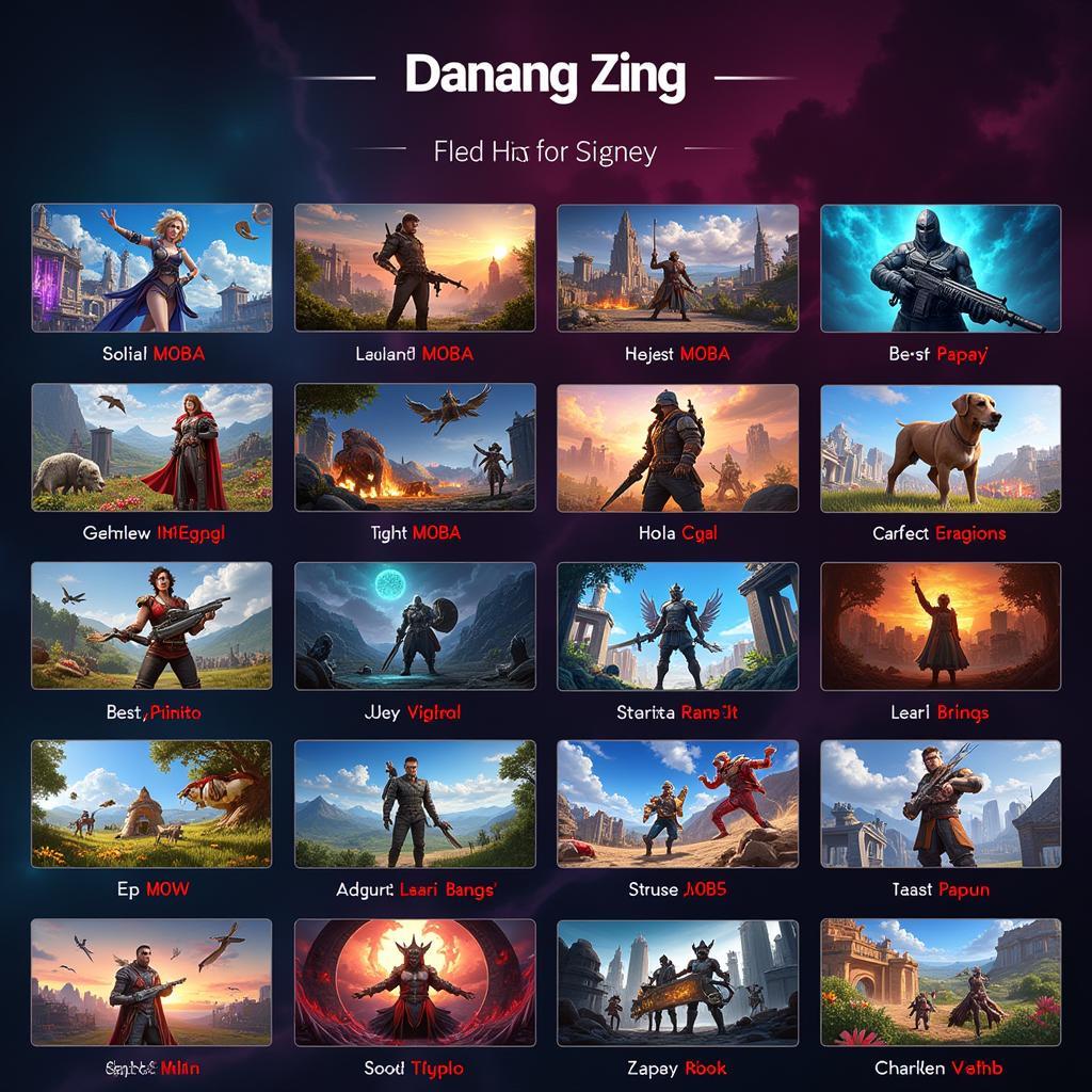 Thế Giới Game Đa Dạng Tại Danang Zing