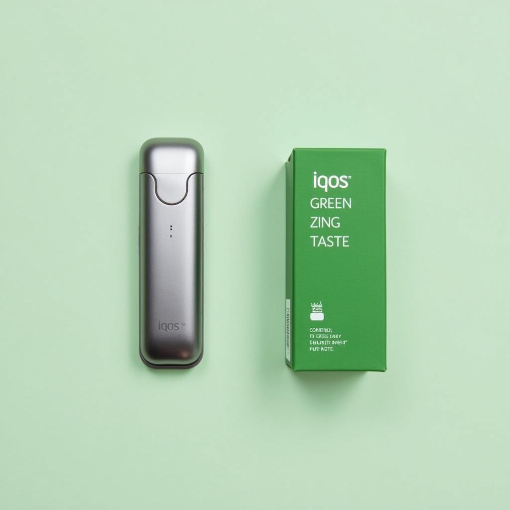 Thiết bị IQOS và Heets Green Zing