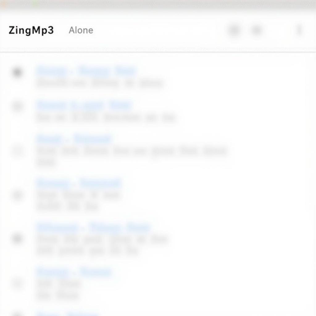 Tìm Kiếm "Alone" Trên Zing Mp3