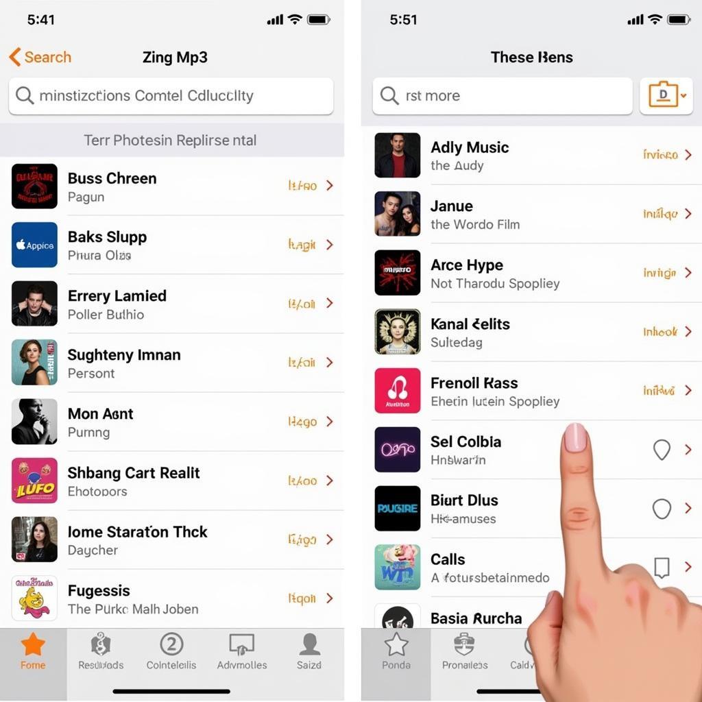 Tìm kiếm bài hát Zing MP3