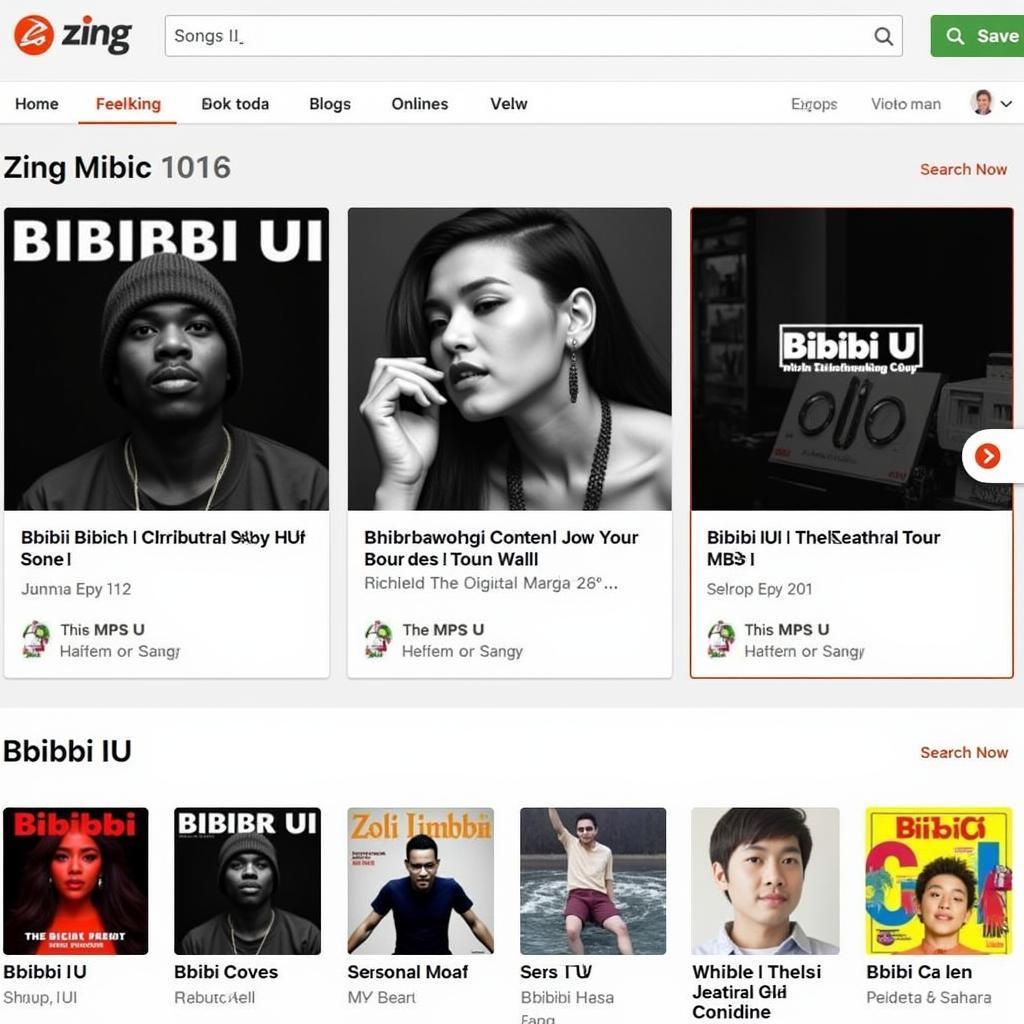 Tìm kiếm Bbibbi IU Zing MP3