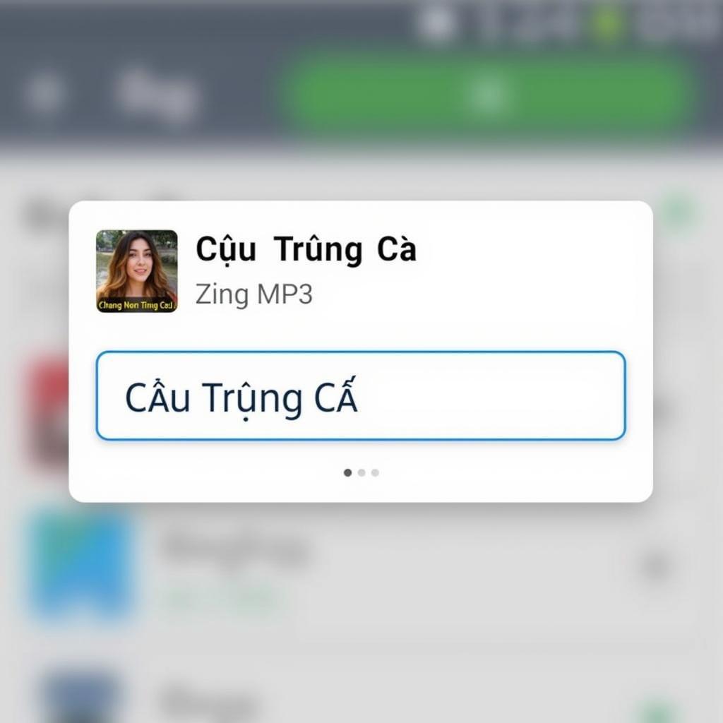 Searching for Cửu Trương Cơ on Zing MP3