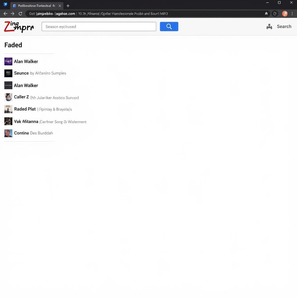 Faded MP3 Zing: Tải Nhạc Chất Lượng Cao Miễn Phí