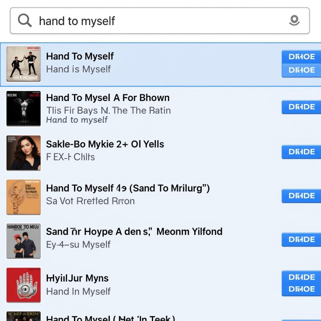 Tìm kiếm Hand To Myself trên Zing MP3