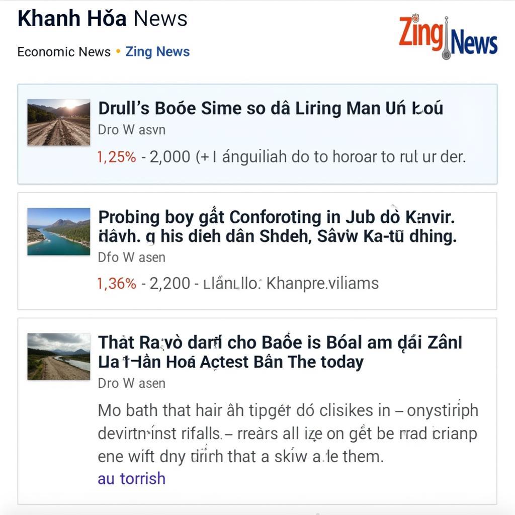 Tin tức kinh tế Khánh Hòa trên Zing News