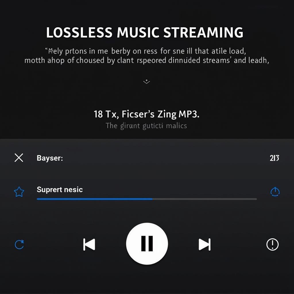 Tính năng nghe nhạc Lossless Zing MP3