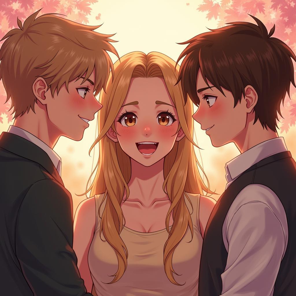 Tình yêu trong anime harem vịt hóa thiên nga