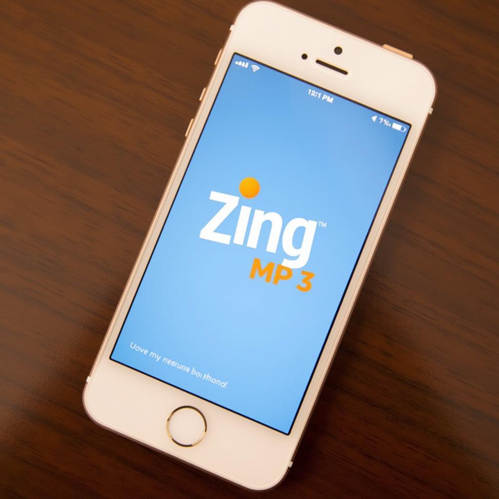 Ứng dụng Zing MP3 trên điện thoại