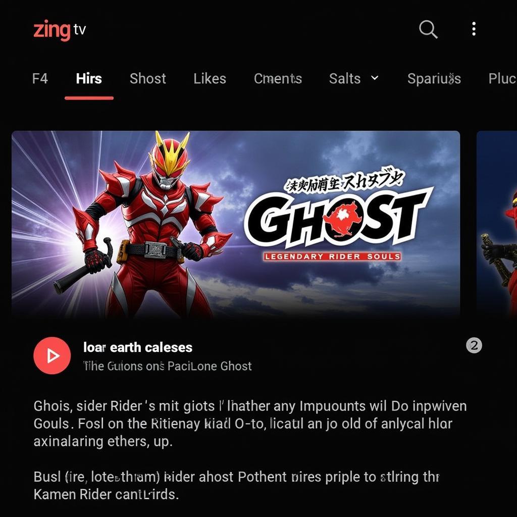 Xem Kamen Rider Ghost Trên Zing TV