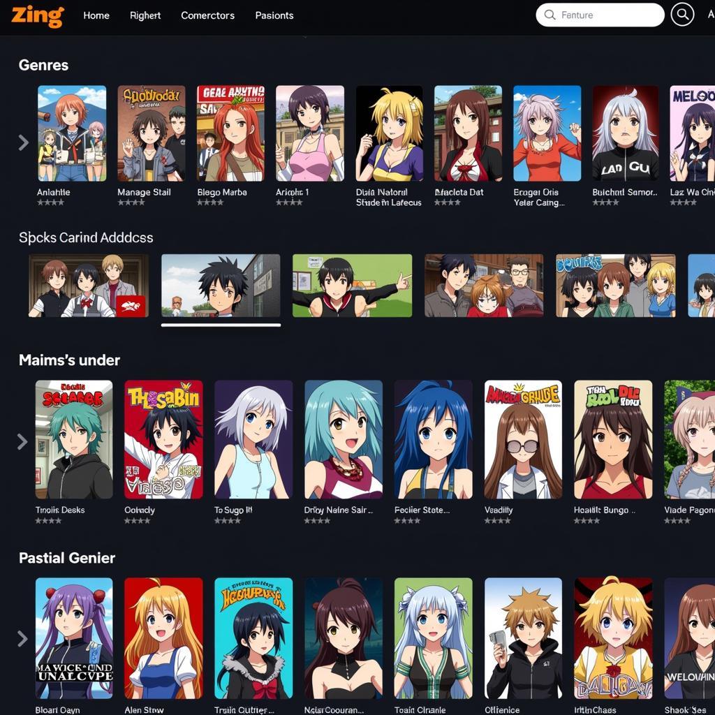 Zing Anime Library