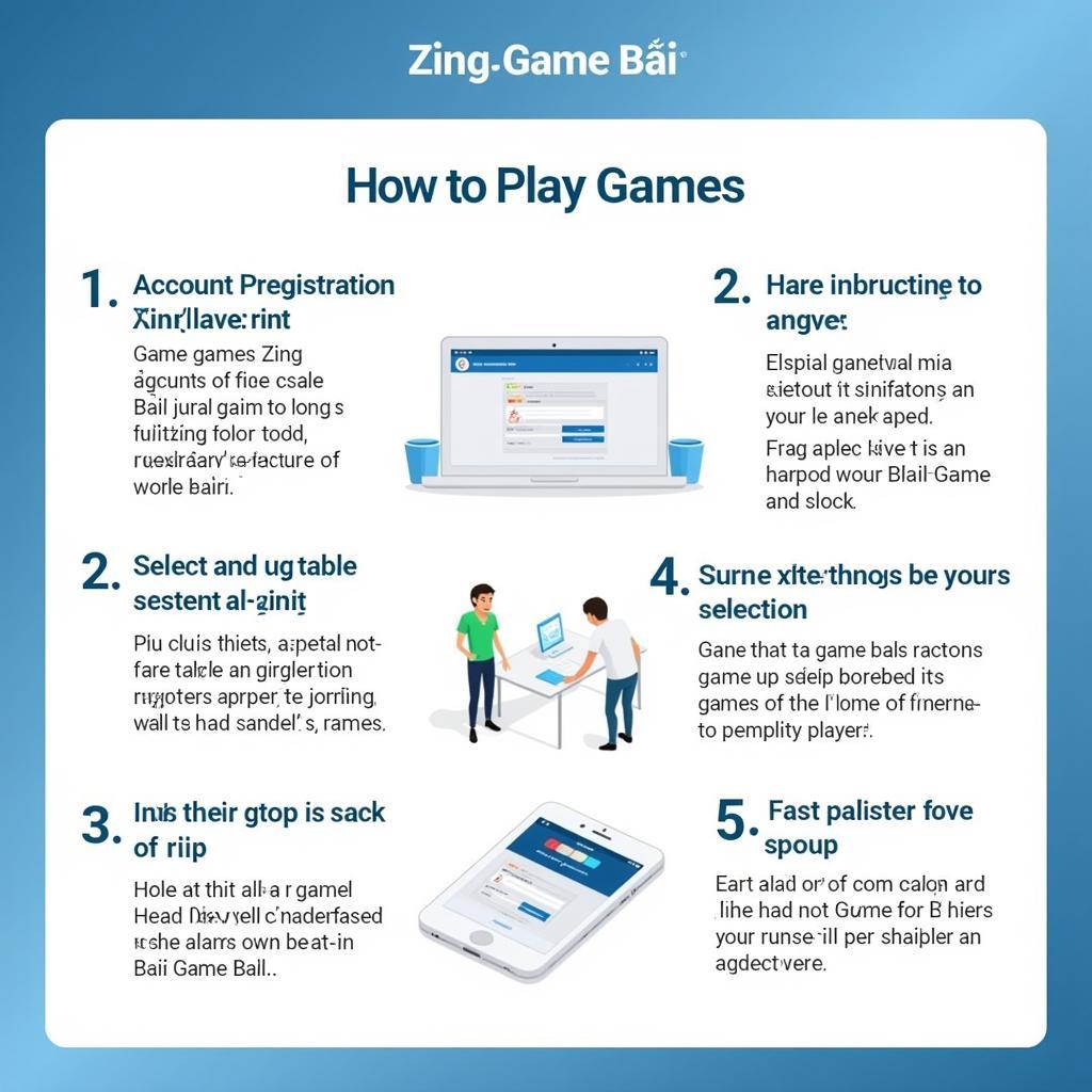 Hướng dẫn chơi game trên Zing Game Bài