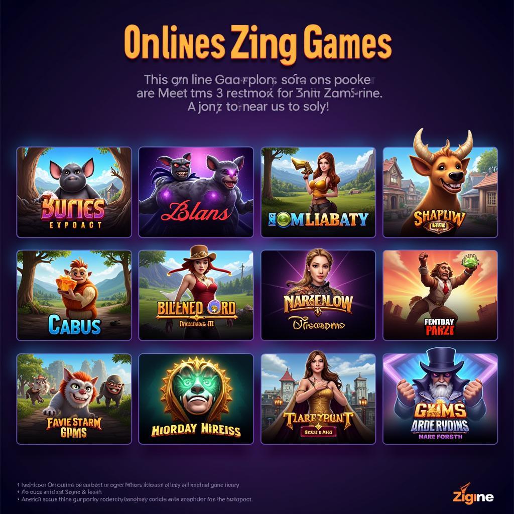 Zing Game: Thế giới game online hấp dẫn