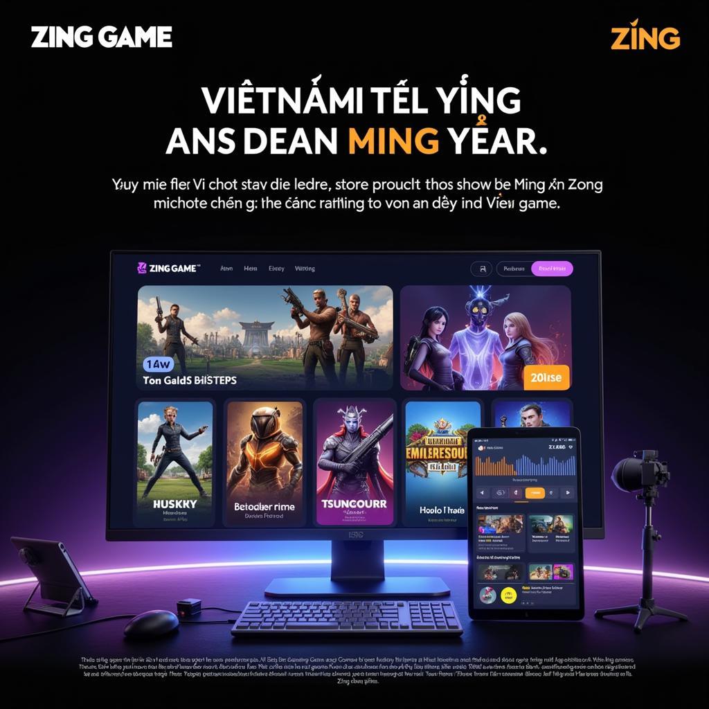 Zing Game tiếp nối đam mê