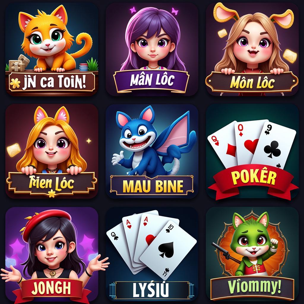 Thế giới game bài Zing Me danh bai