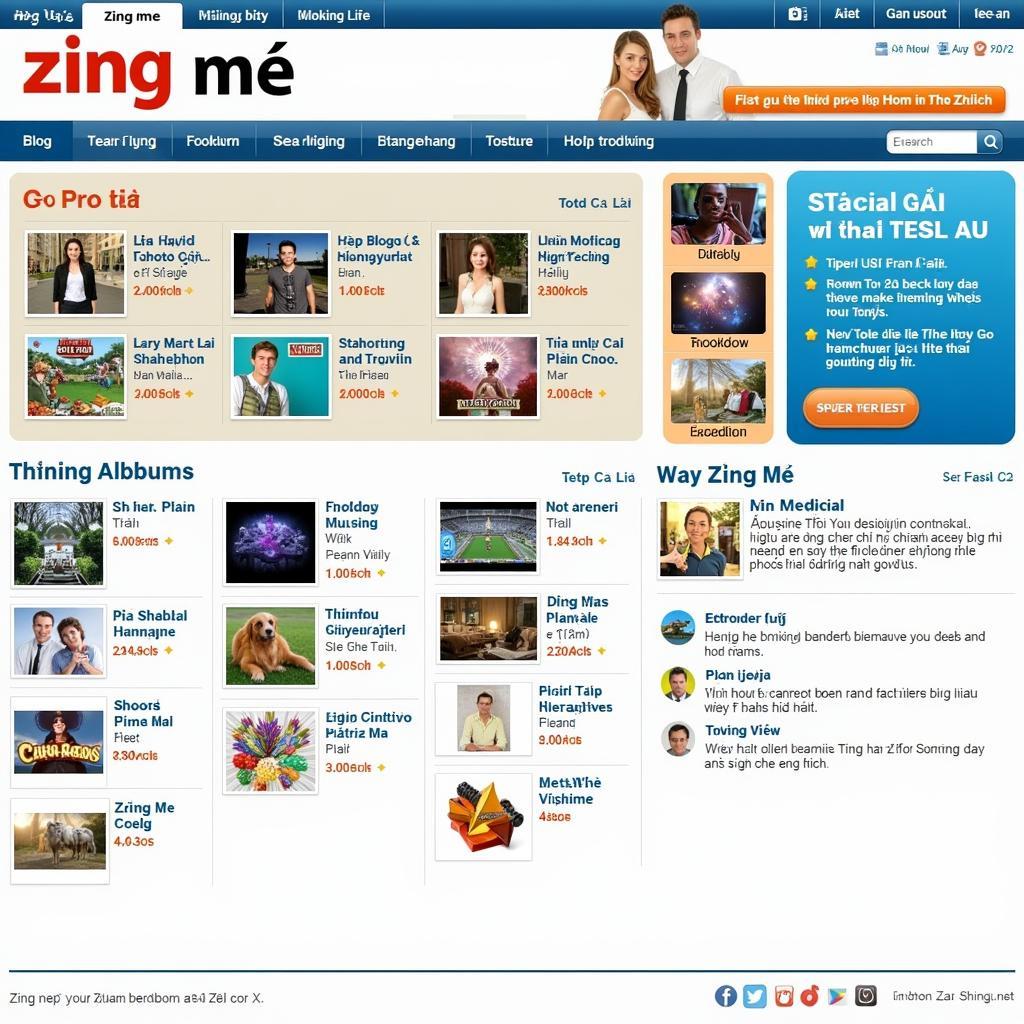 Zing Me thời kỳ đỉnh cao