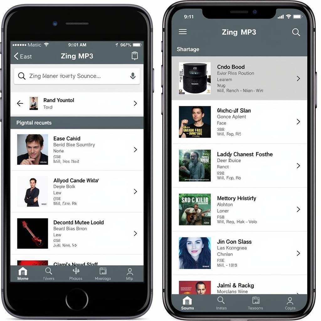 Zing MP3 app