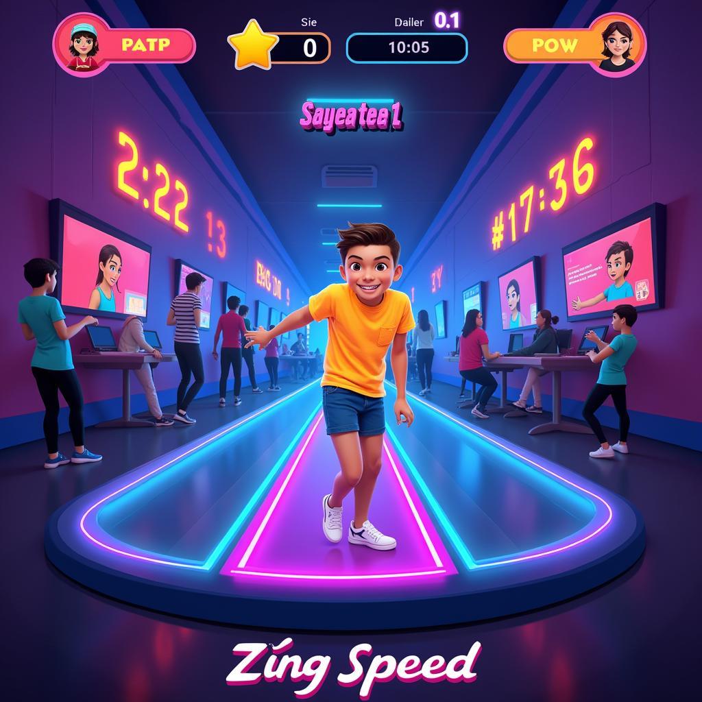 Giao diện Zing Speed Nhảy